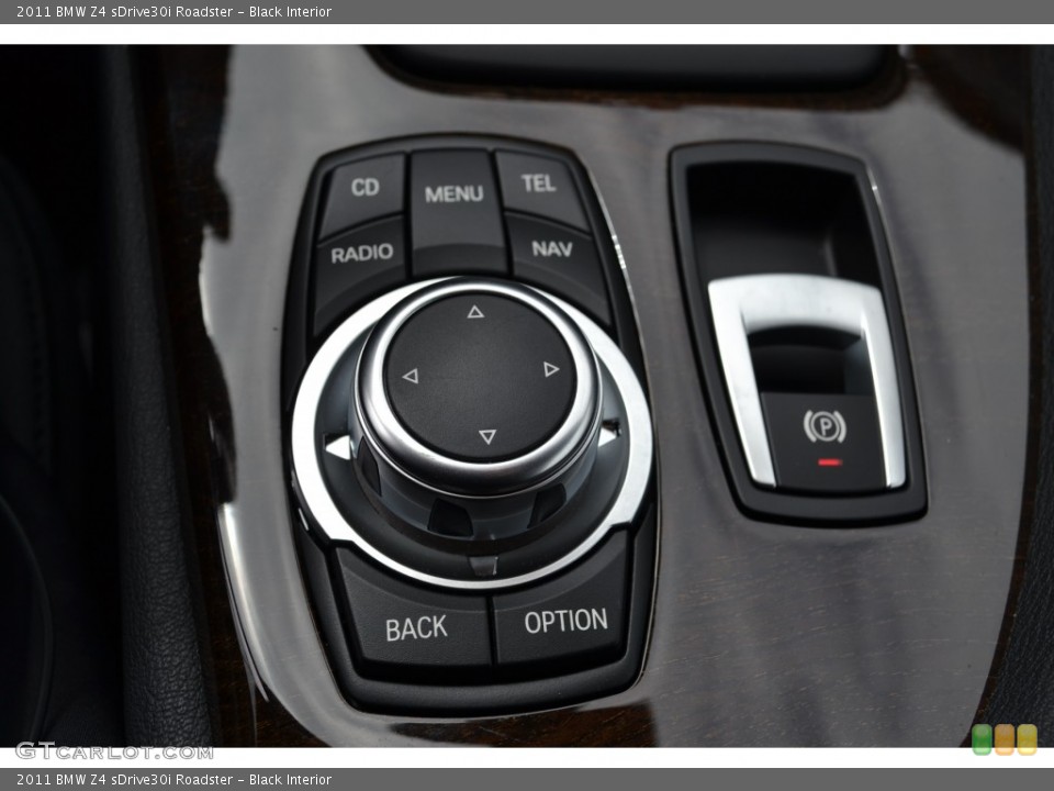 Black Interior Controls for the 2011 BMW Z4 sDrive30i Roadster #78613806