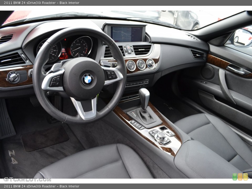 Black Interior Photo for the 2011 BMW Z4 sDrive30i Roadster #78613885