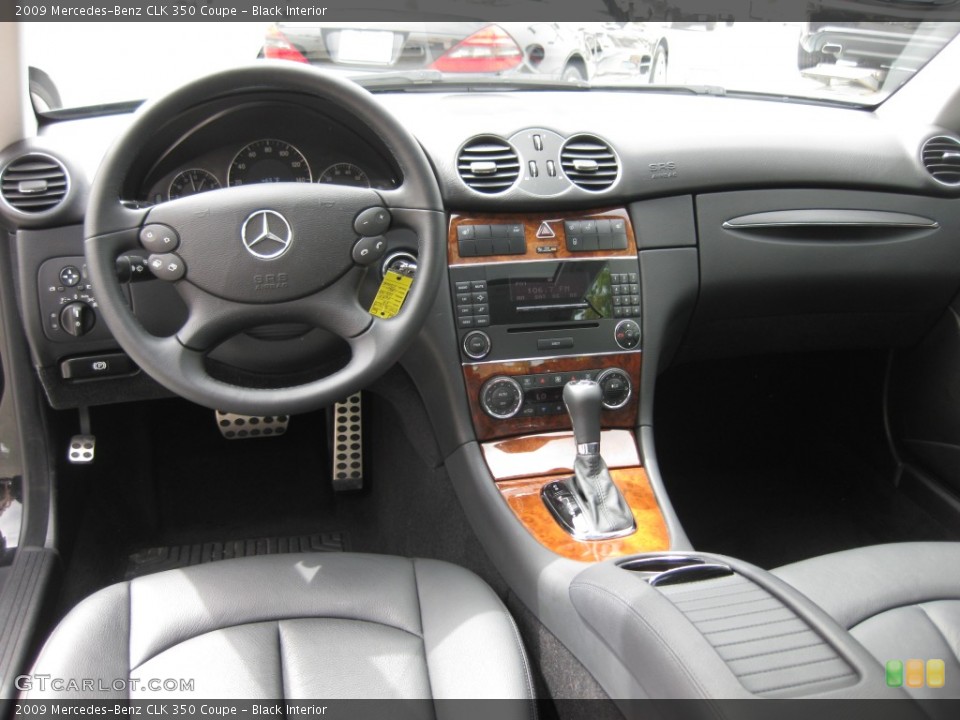 Black 2009 Mercedes-Benz CLK Interiors