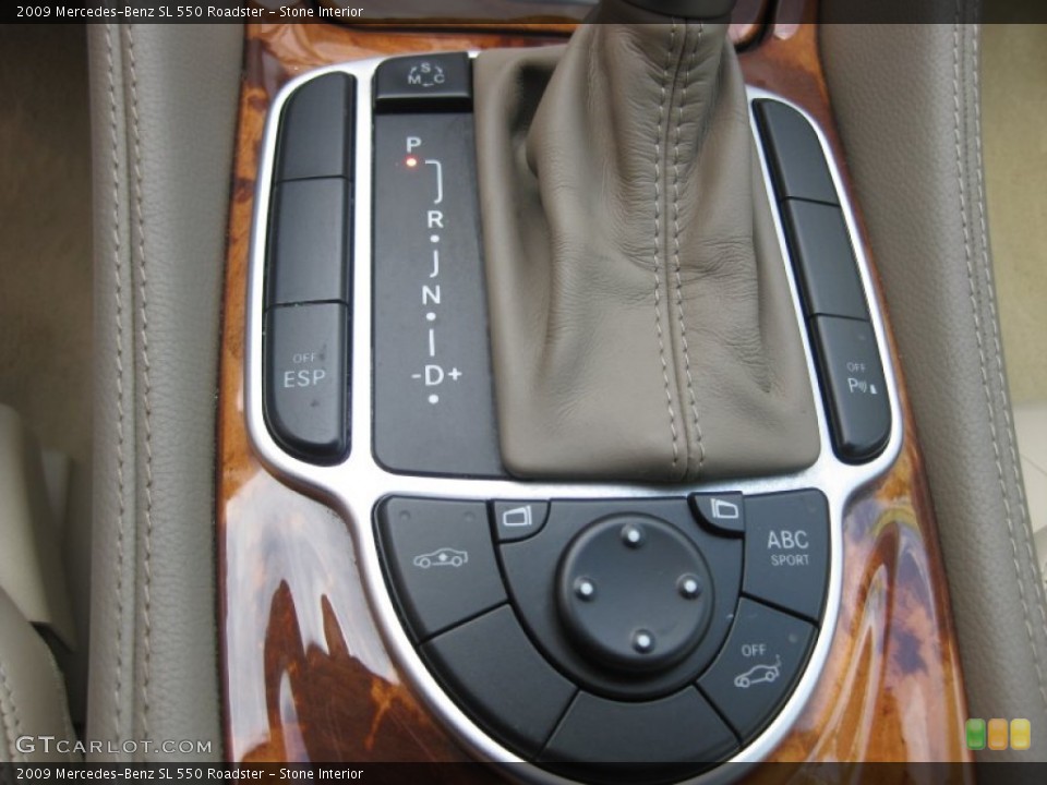 Stone Interior Transmission for the 2009 Mercedes-Benz SL 550 Roadster #78614578