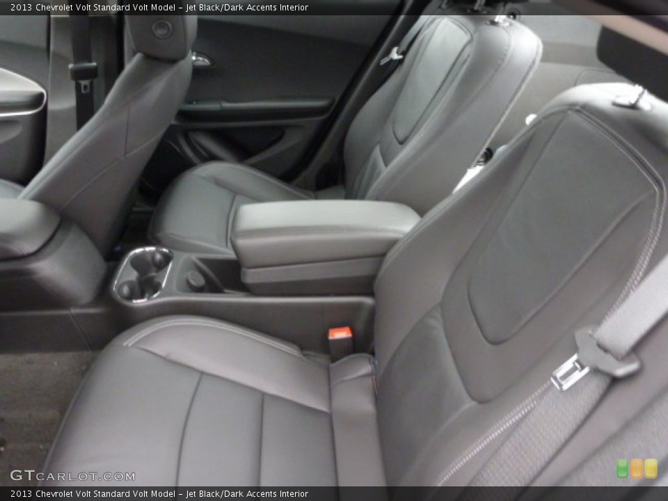 Jet Black/Dark Accents Interior Rear Seat for the 2013 Chevrolet Volt  #78615027