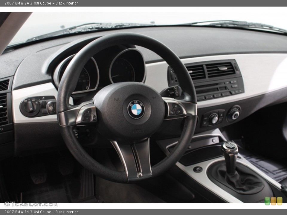 Black Interior Dashboard for the 2007 BMW Z4 3.0si Coupe #78615608