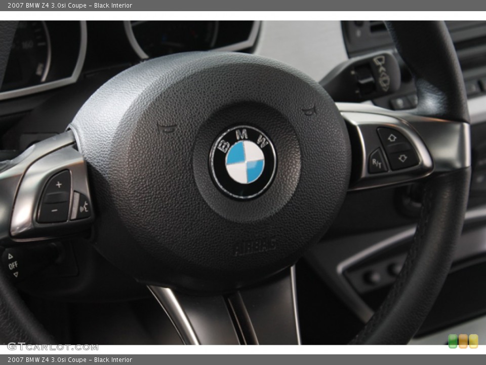 Black Interior Controls for the 2007 BMW Z4 3.0si Coupe #78615627