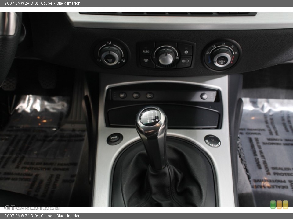 Black Interior Transmission for the 2007 BMW Z4 3.0si Coupe #78615677