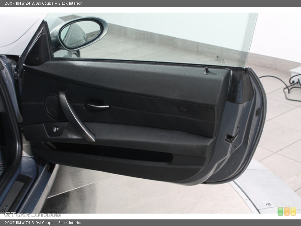 Black Interior Door Panel for the 2007 BMW Z4 3.0si Coupe #78615723