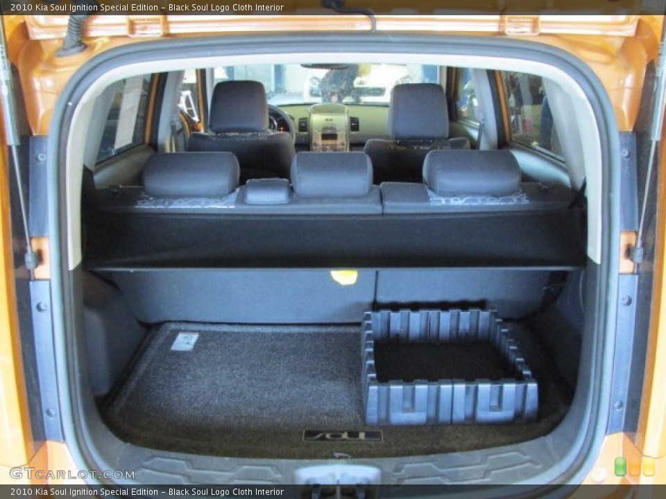 Black Soul Logo Cloth Interior Trunk for the 2010 Kia Soul Ignition Special Edition #78617155