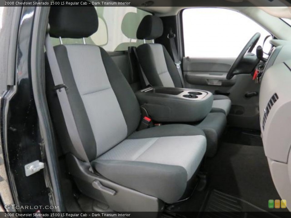 Dark Titanium Interior Front Seat for the 2008 Chevrolet Silverado 1500 LS Regular Cab #78617271