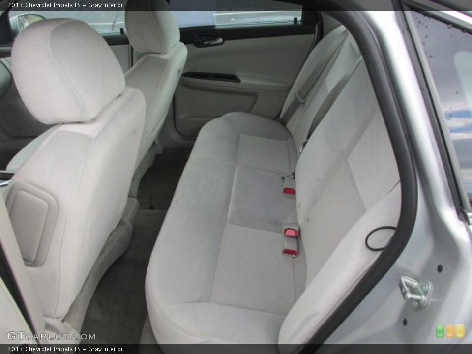 Gray Interior Rear Seat for the 2013 Chevrolet Impala LS #78618417