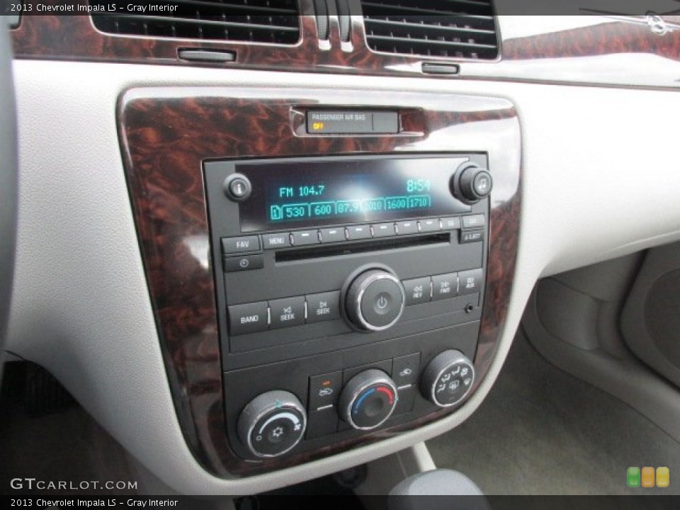 Gray Interior Controls for the 2013 Chevrolet Impala LS #78618447