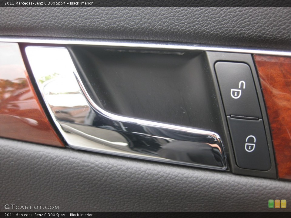 Black Interior Controls for the 2011 Mercedes-Benz C 300 Sport #78620439
