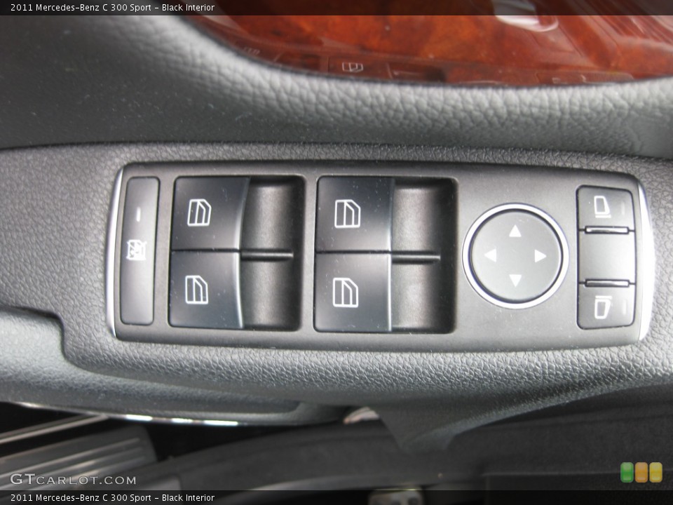 Black Interior Controls for the 2011 Mercedes-Benz C 300 Sport #78620523