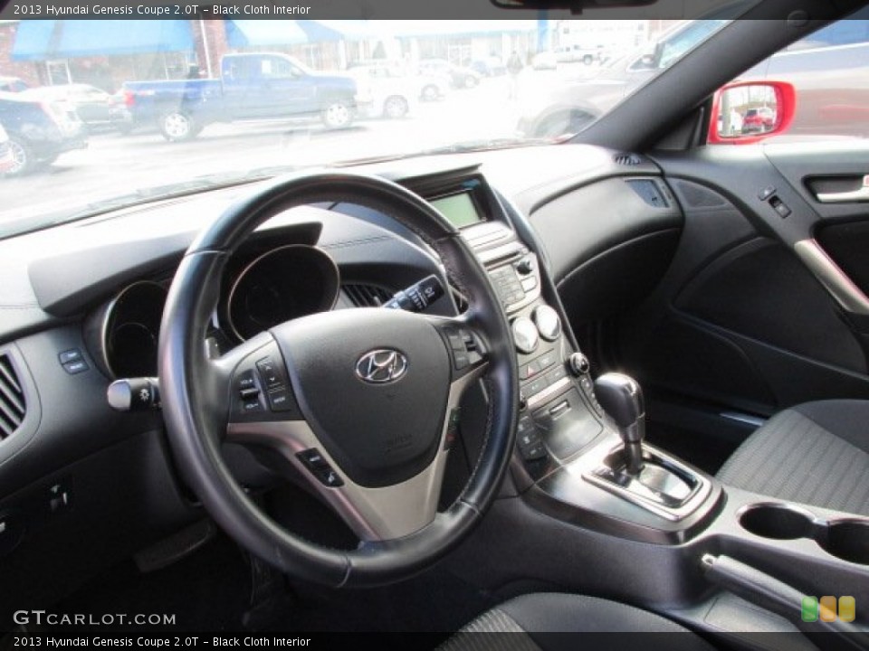 Black Cloth Interior Dashboard for the 2013 Hyundai Genesis Coupe 2.0T #78621000