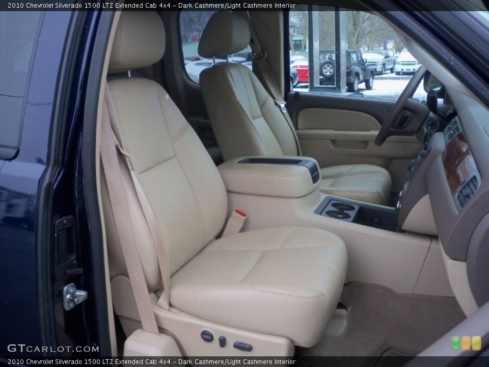 Dark Cashmere/Light Cashmere Interior Photo for the 2010 Chevrolet Silverado 1500 LTZ Extended Cab 4x4 #78621138