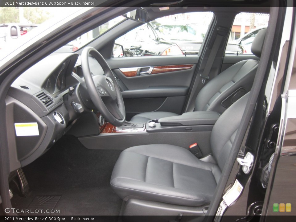 Black Interior Photo for the 2011 Mercedes-Benz C 300 Sport #78621148