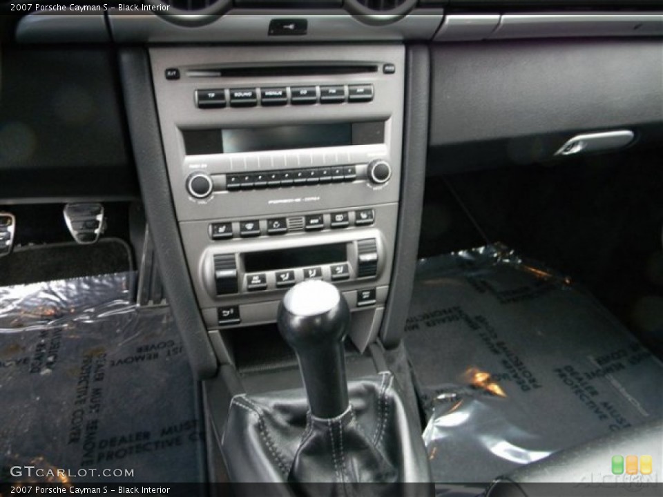 Black Interior Controls for the 2007 Porsche Cayman S #78623521