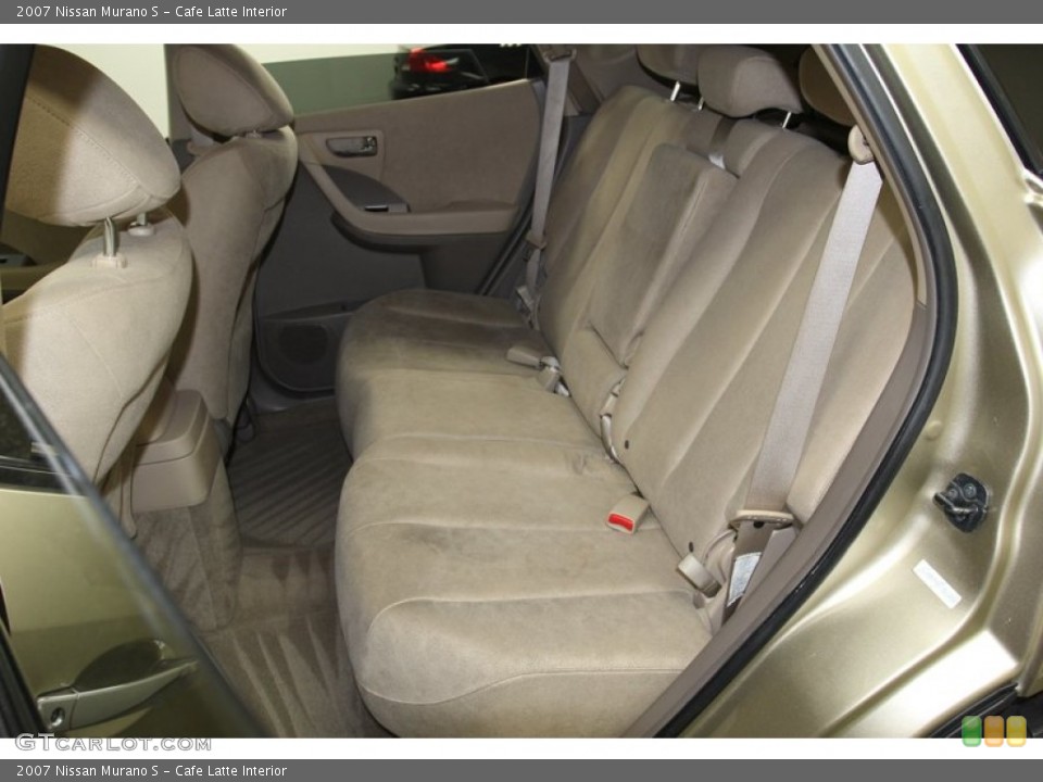 Cafe Latte Interior Rear Seat for the 2007 Nissan Murano S #78624579