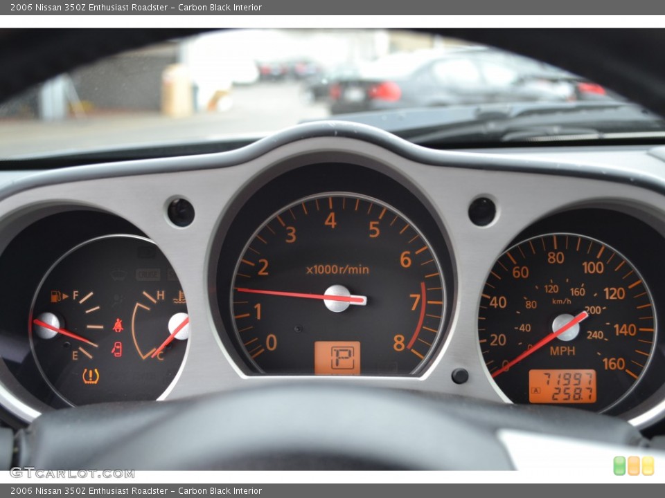 Carbon Black Interior Gauges for the 2006 Nissan 350Z Enthusiast Roadster #78624648
