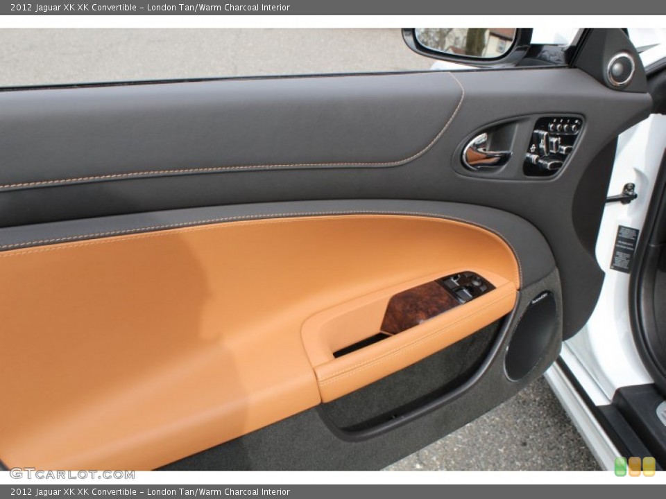 London Tan/Warm Charcoal Interior Door Panel for the 2012 Jaguar XK XK Convertible #78625254
