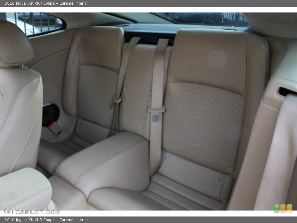 Caramel Interior Rear Seat for the 2010 Jaguar XK XKR Coupe #78625836