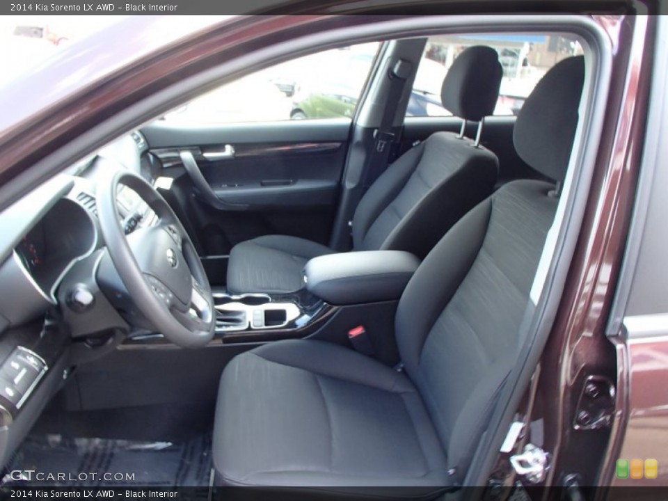 Black Interior Photo for the 2014 Kia Sorento LX AWD #78626232