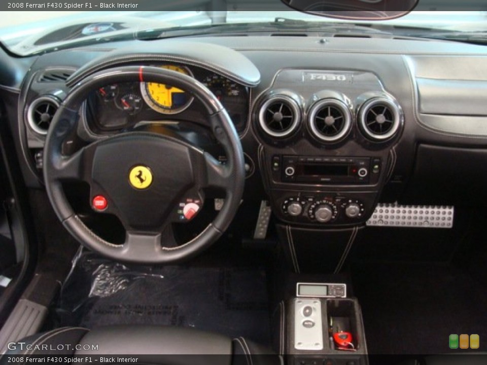 Black Interior Dashboard for the 2008 Ferrari F430 Spider F1 #78626409