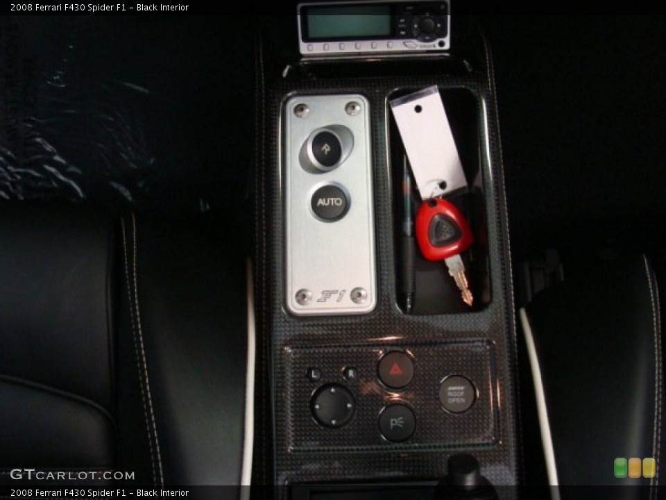 Black Interior Transmission for the 2008 Ferrari F430 Spider F1 #78626520