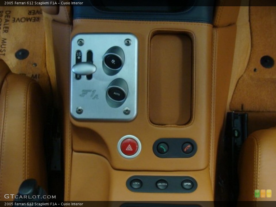 Cuoio Interior Transmission for the 2005 Ferrari 612 Scaglietti F1A #78627126