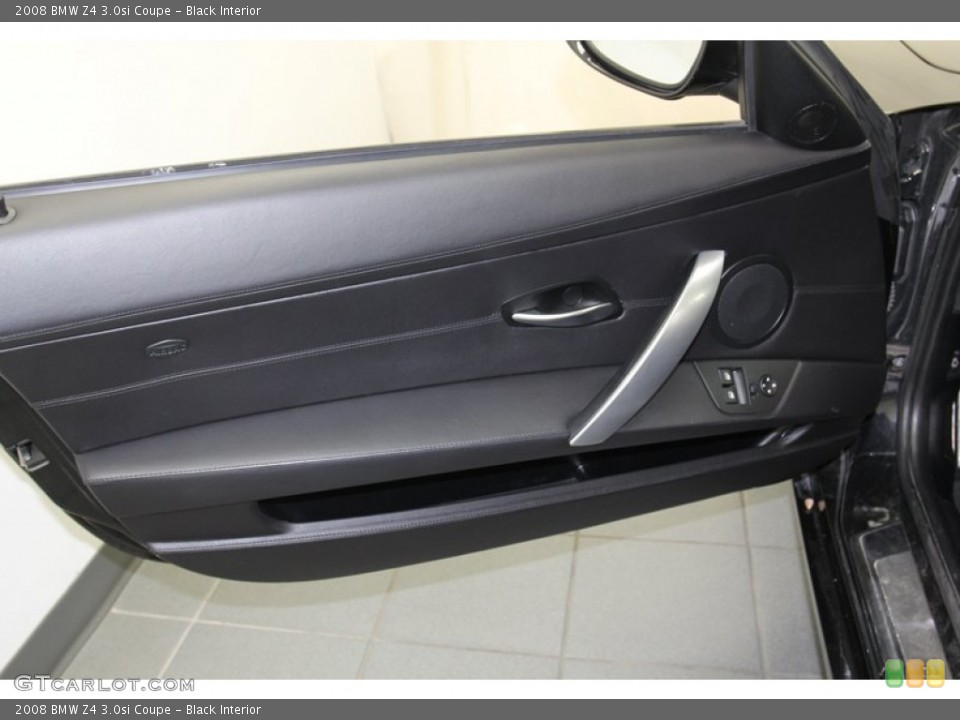 Black Interior Door Panel for the 2008 BMW Z4 3.0si Coupe #78629019