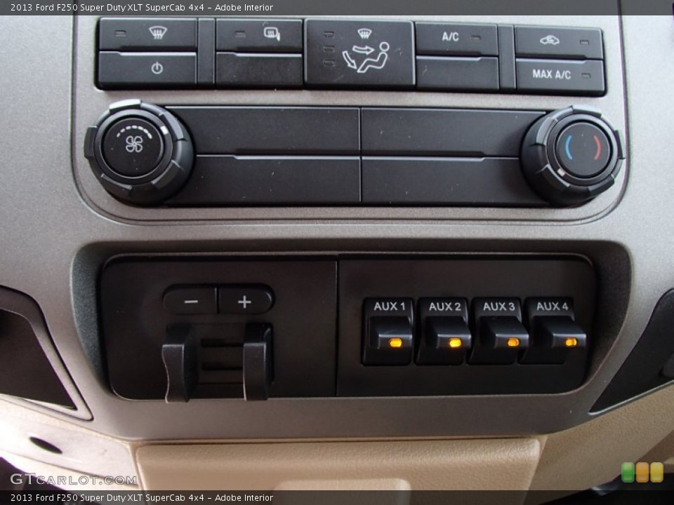 Adobe Interior Controls for the 2013 Ford F250 Super Duty XLT SuperCab 4x4 #78629058