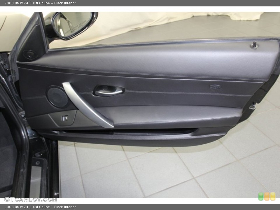 Black Interior Door Panel for the 2008 BMW Z4 3.0si Coupe #78629238
