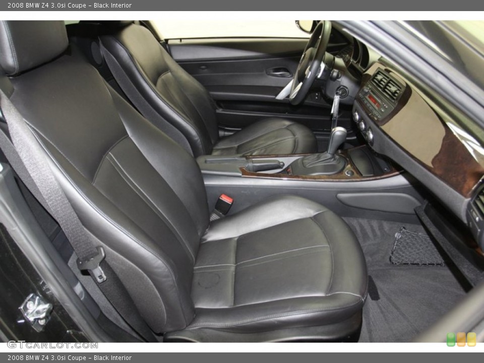 Black Interior Photo for the 2008 BMW Z4 3.0si Coupe #78629253