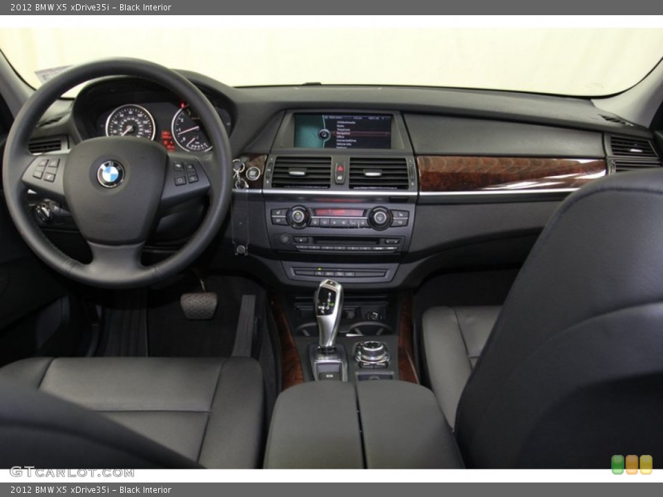 Black Interior Dashboard for the 2012 BMW X5 xDrive35i #78629823