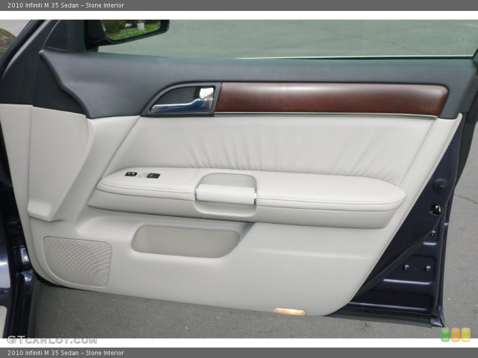 Stone Interior Door Panel for the 2010 Infiniti M 35 Sedan #78630184