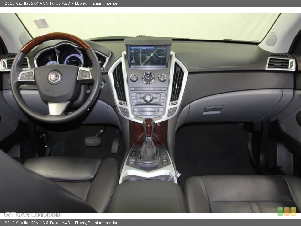 Ebony/Titanium Interior Dashboard for the 2010 Cadillac SRX 4 V6 Turbo AWD #78631125