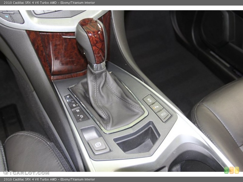 Ebony/Titanium Interior Transmission for the 2010 Cadillac SRX 4 V6 Turbo AWD #78631422