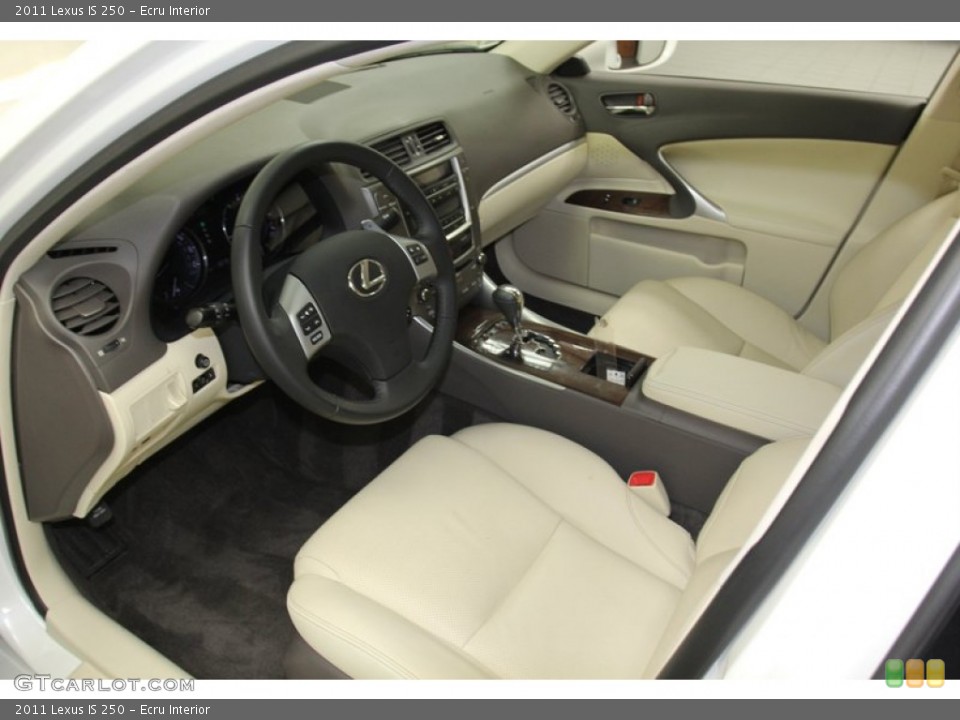 Ecru Interior Photo for the 2011 Lexus IS 250 #78632430