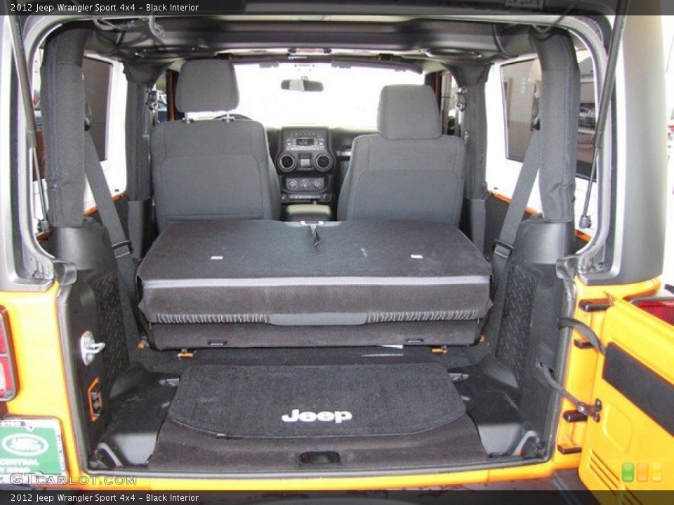 Black Interior Trunk for the 2012 Jeep Wrangler Sport 4x4 #78632929