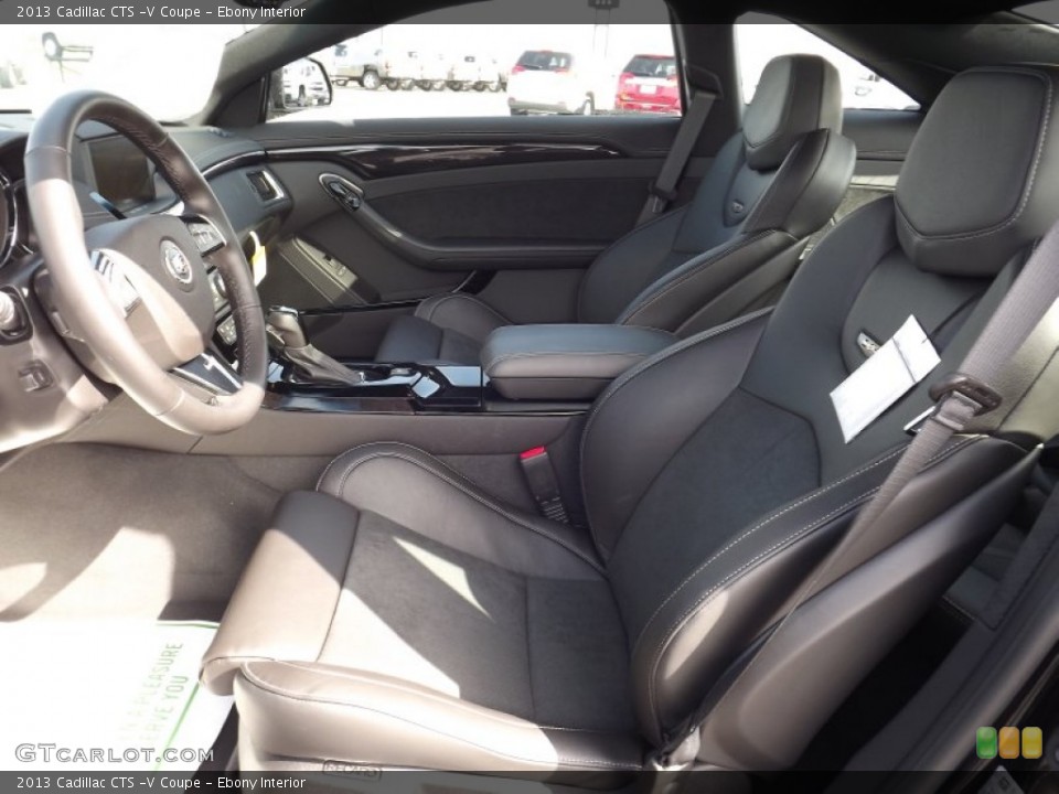 Ebony Interior Photo for the 2013 Cadillac CTS -V Coupe #78634262
