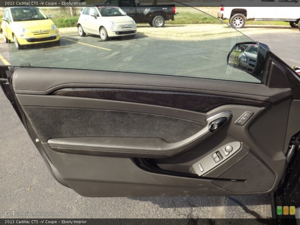 Ebony Interior Door Panel for the 2013 Cadillac CTS -V Coupe #78634284