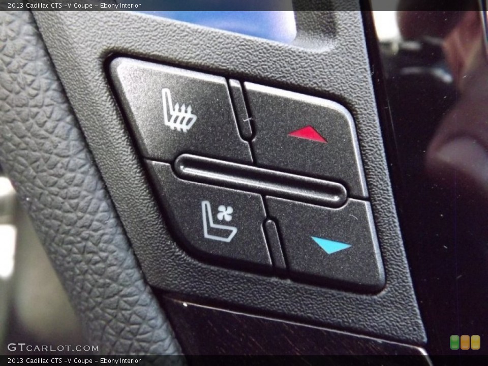 Ebony Interior Controls for the 2013 Cadillac CTS -V Coupe #78634365