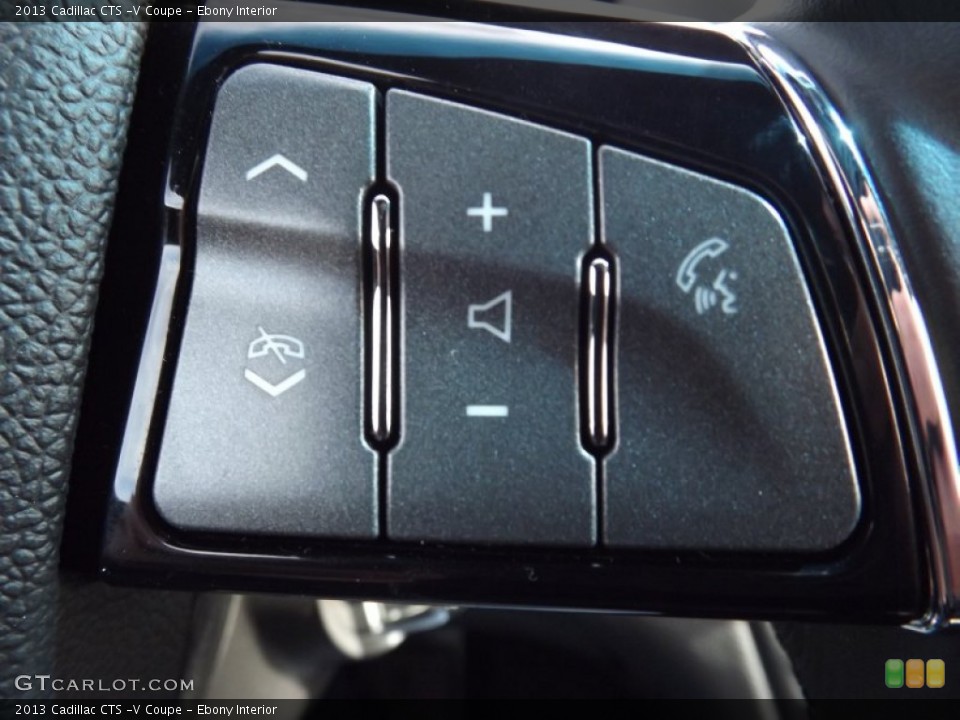 Ebony Interior Controls for the 2013 Cadillac CTS -V Coupe #78634390