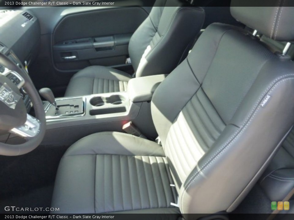 Dark Slate Gray Interior Photo for the 2013 Dodge Challenger R/T Classic #78636507