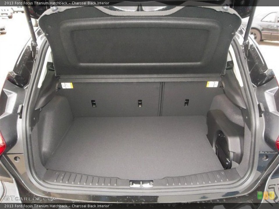 Charcoal Black Interior Trunk for the 2013 Ford Focus Titanium Hatchback #78643705