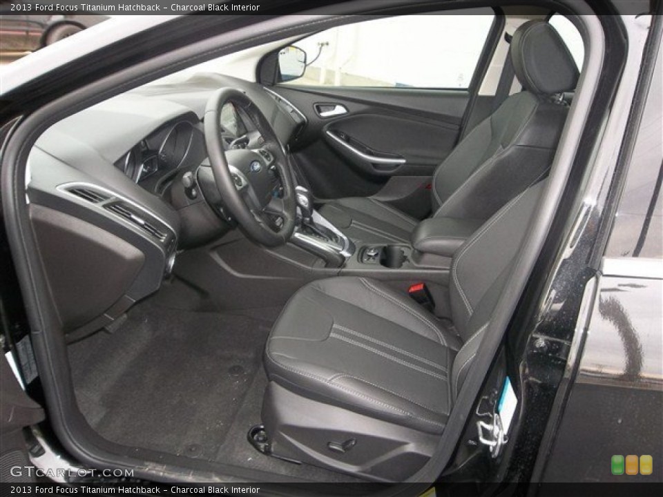 Charcoal Black Interior Photo for the 2013 Ford Focus Titanium Hatchback #78643957