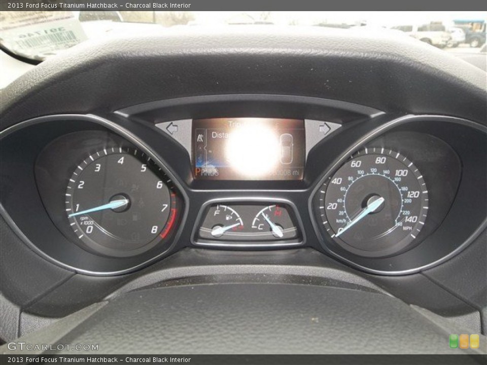 Charcoal Black Interior Gauges for the 2013 Ford Focus Titanium Hatchback #78643993