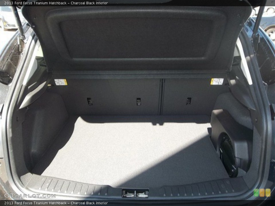 Charcoal Black Interior Trunk for the 2013 Ford Focus Titanium Hatchback #78644186