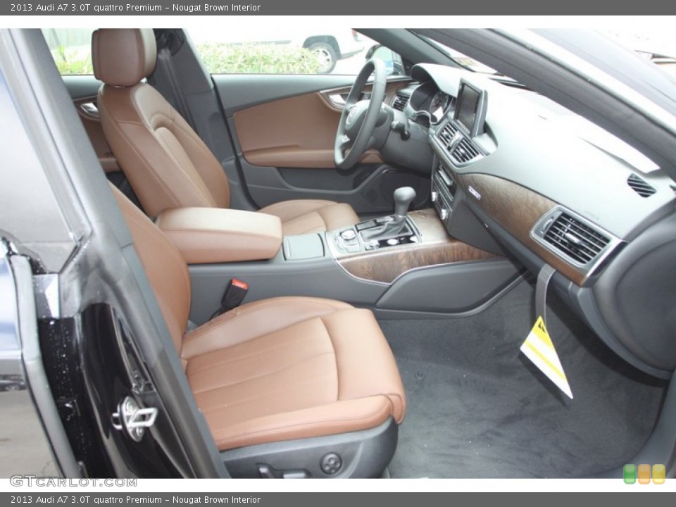 Nougat Brown Interior Photo for the 2013 Audi A7 3.0T quattro Premium #78646072