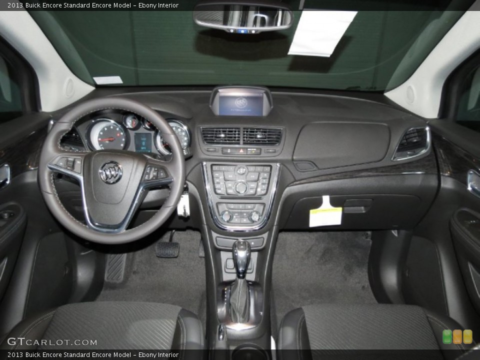 Ebony Interior Dashboard for the 2013 Buick Encore  #78646153