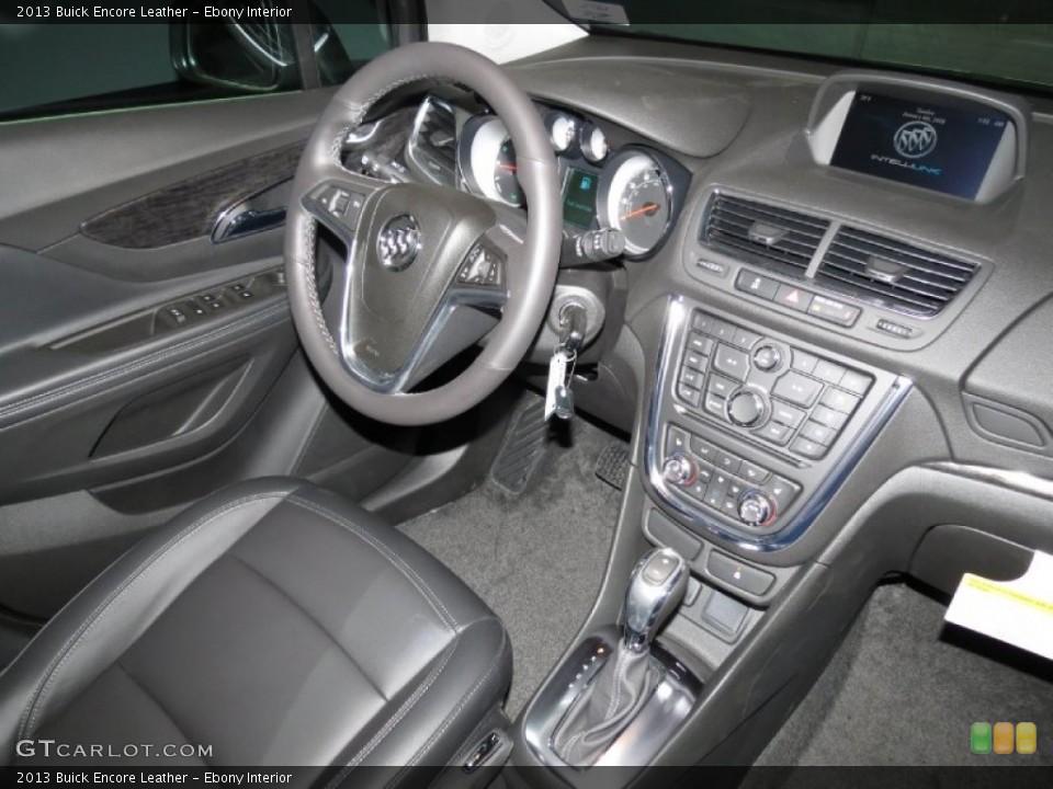 Ebony Interior Photo for the 2013 Buick Encore Leather #78646300