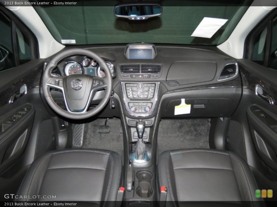 Ebony Interior Dashboard for the 2013 Buick Encore Leather #78646327